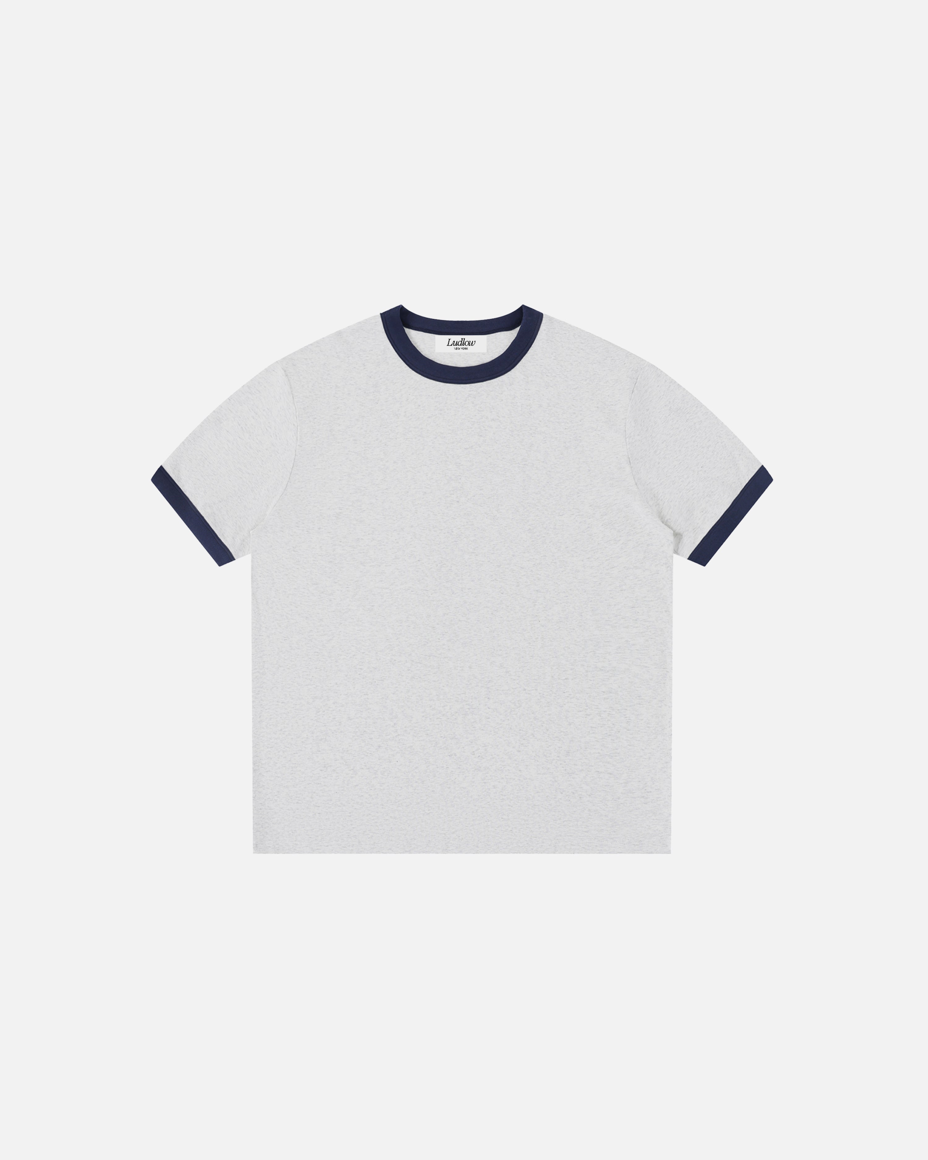 Crosby Contrast Edge Ribbed T-Shirt