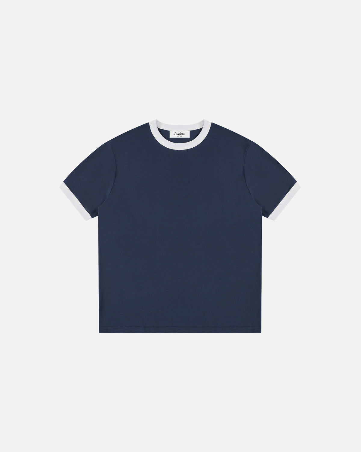 Crosby Contrast Edge Ribbed T-Shirt