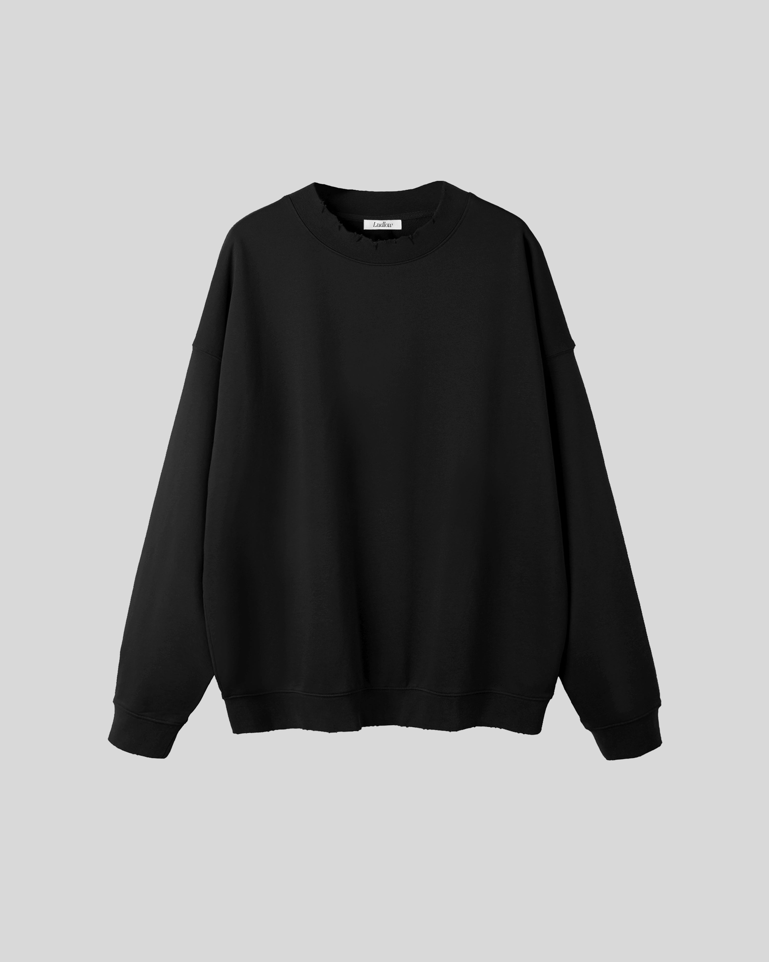 Hudson Mist Drop Shoulder Crewneck Sweatshirt