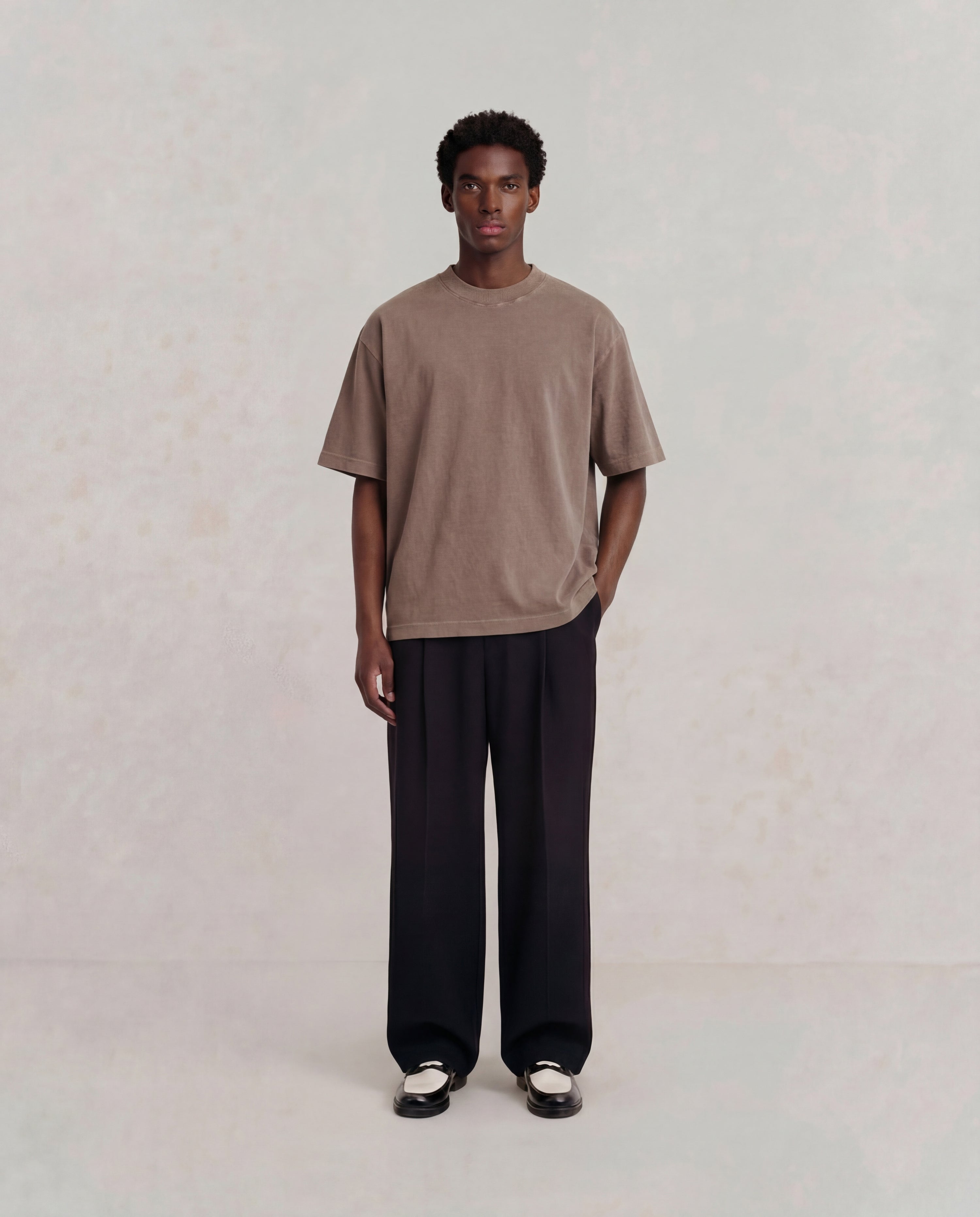 Hudson Mist Vintage Heavyweight Drop Shoulder T-Shirt