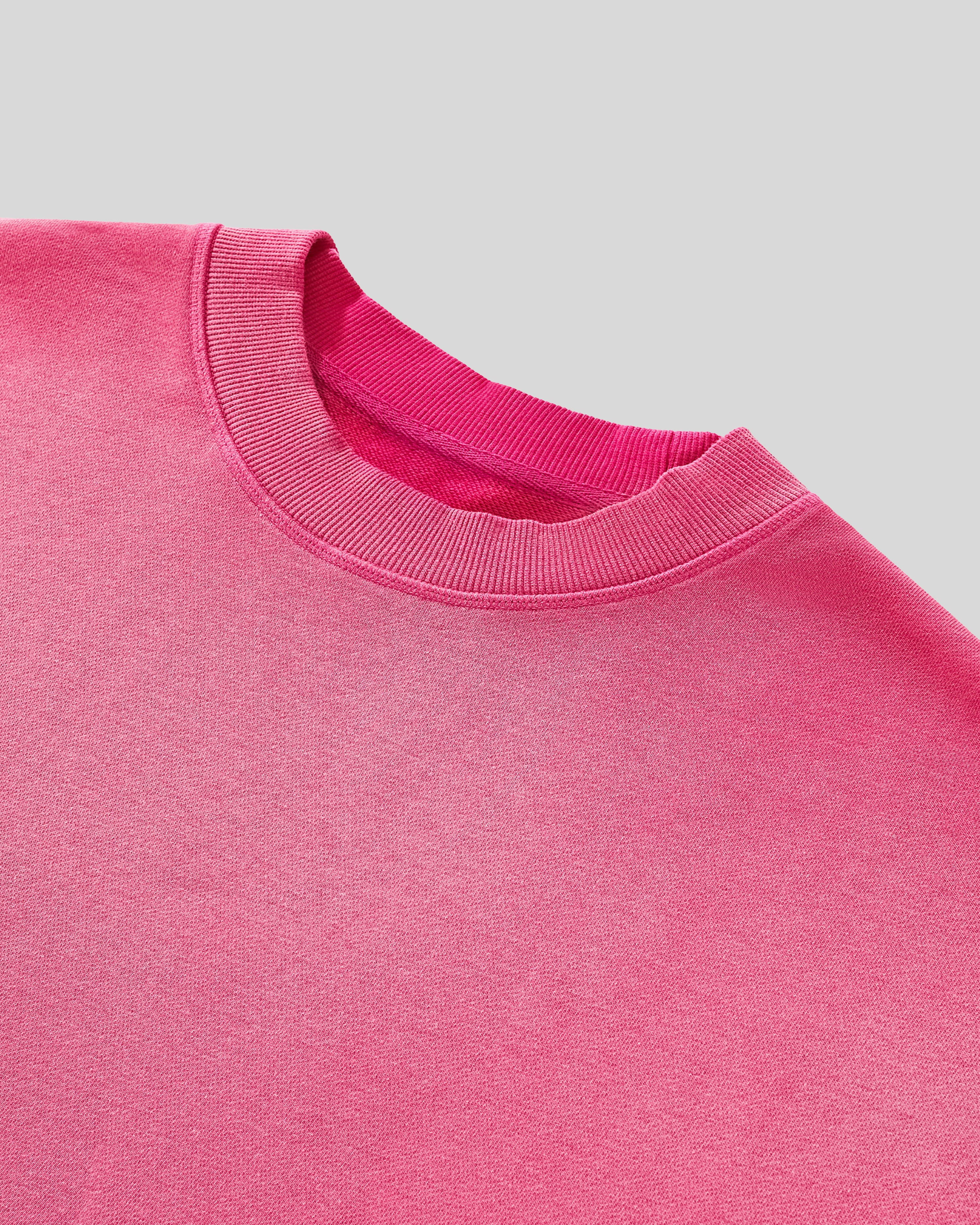 Hudson Mist Faded Raw Edge T-Shirt