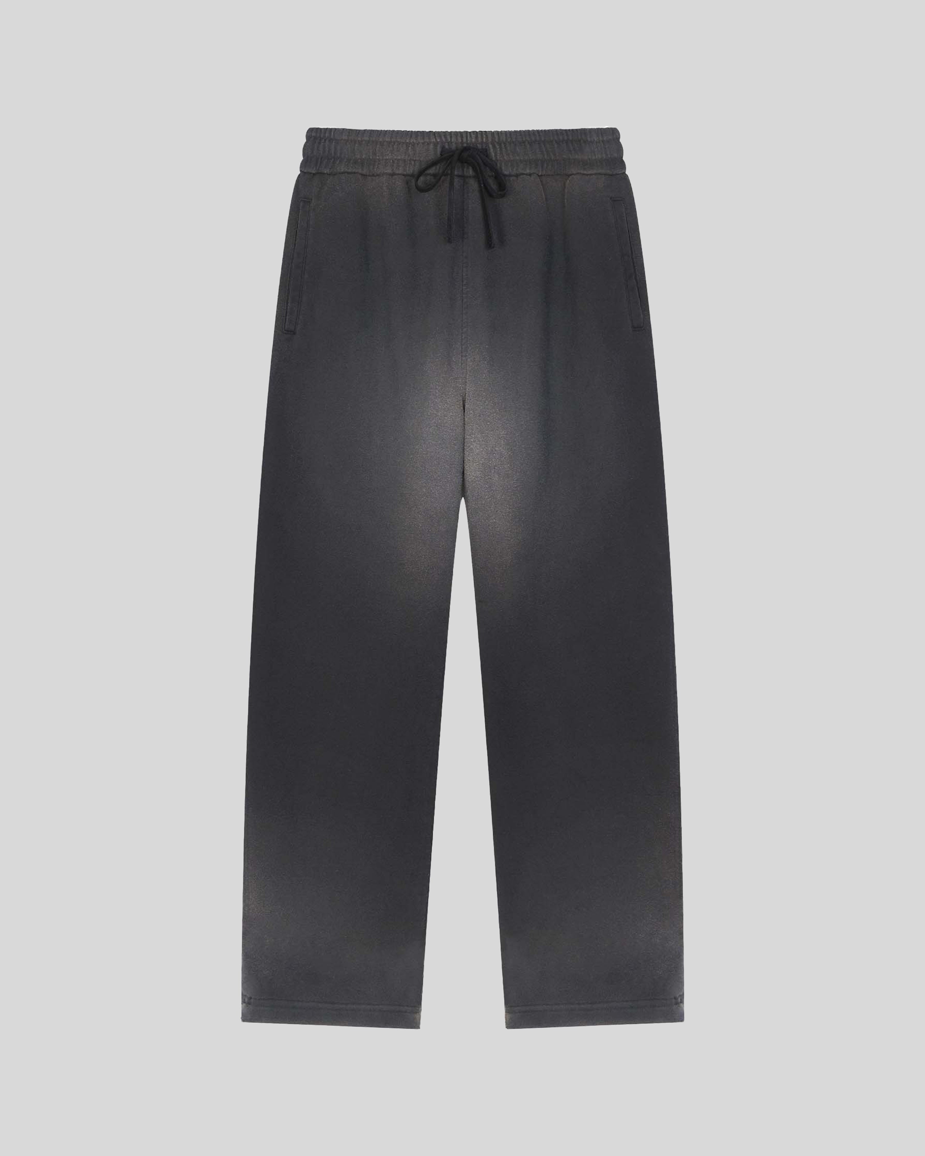 Hudson Mist Raw Edge Straight Sweatpant