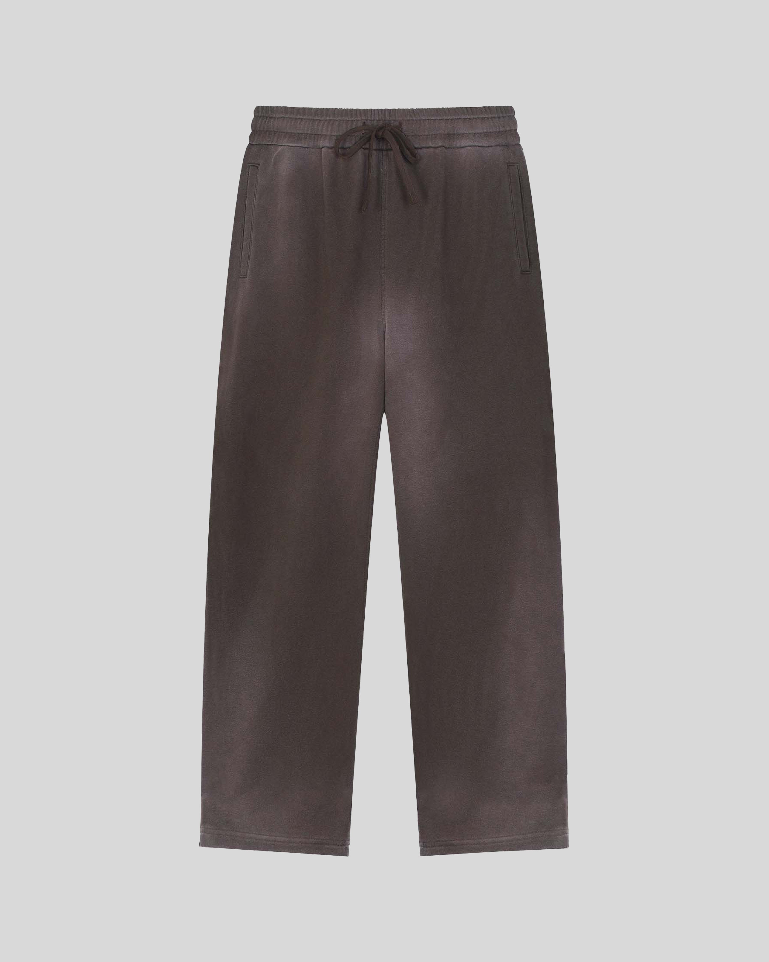 Hudson Mist Raw Edge Straight Sweatpant