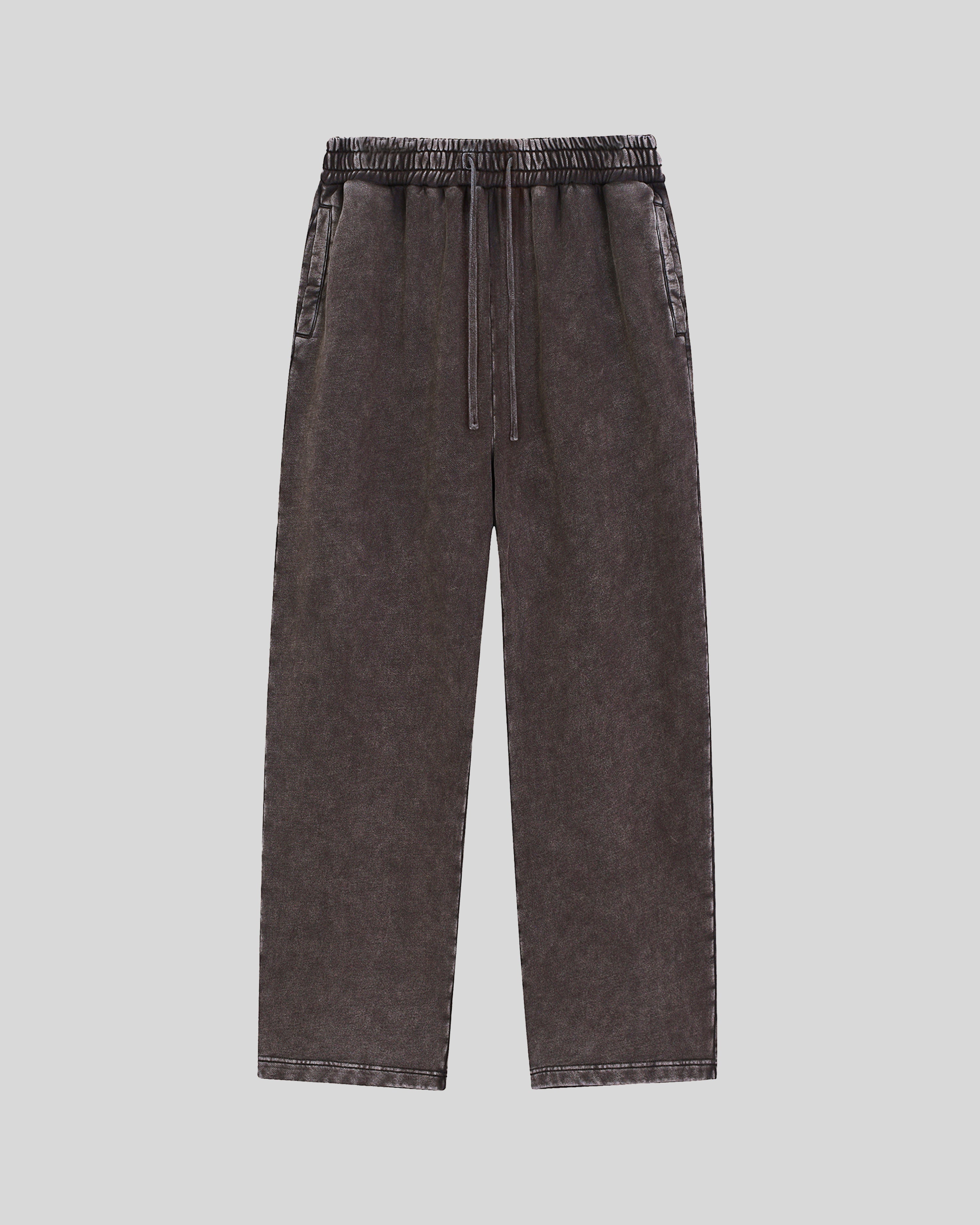 Hudson Mist Stone-Washed Heavyweight Sweatpants