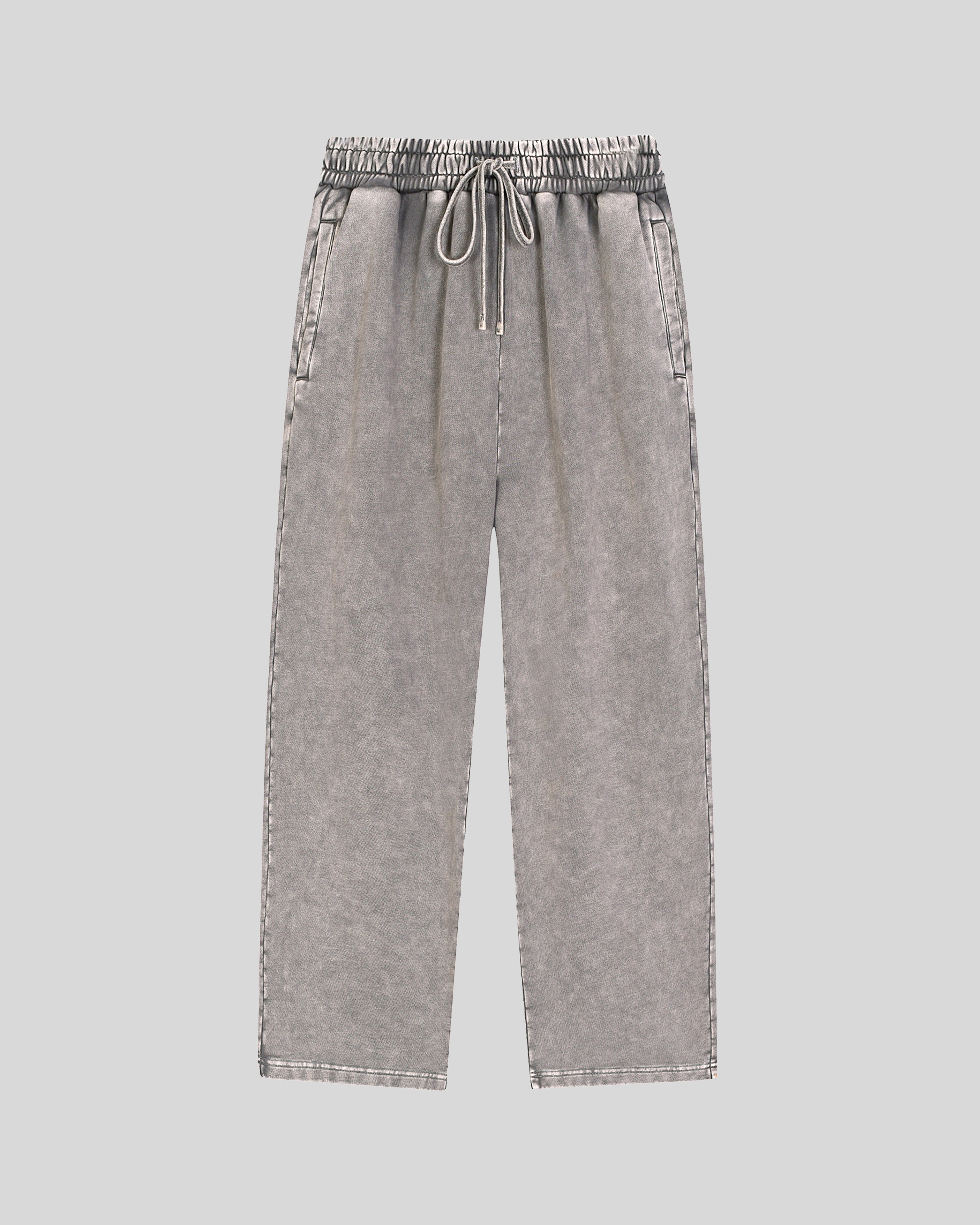 Hudson Mist Stone-Washed Heavyweight Sweatpants