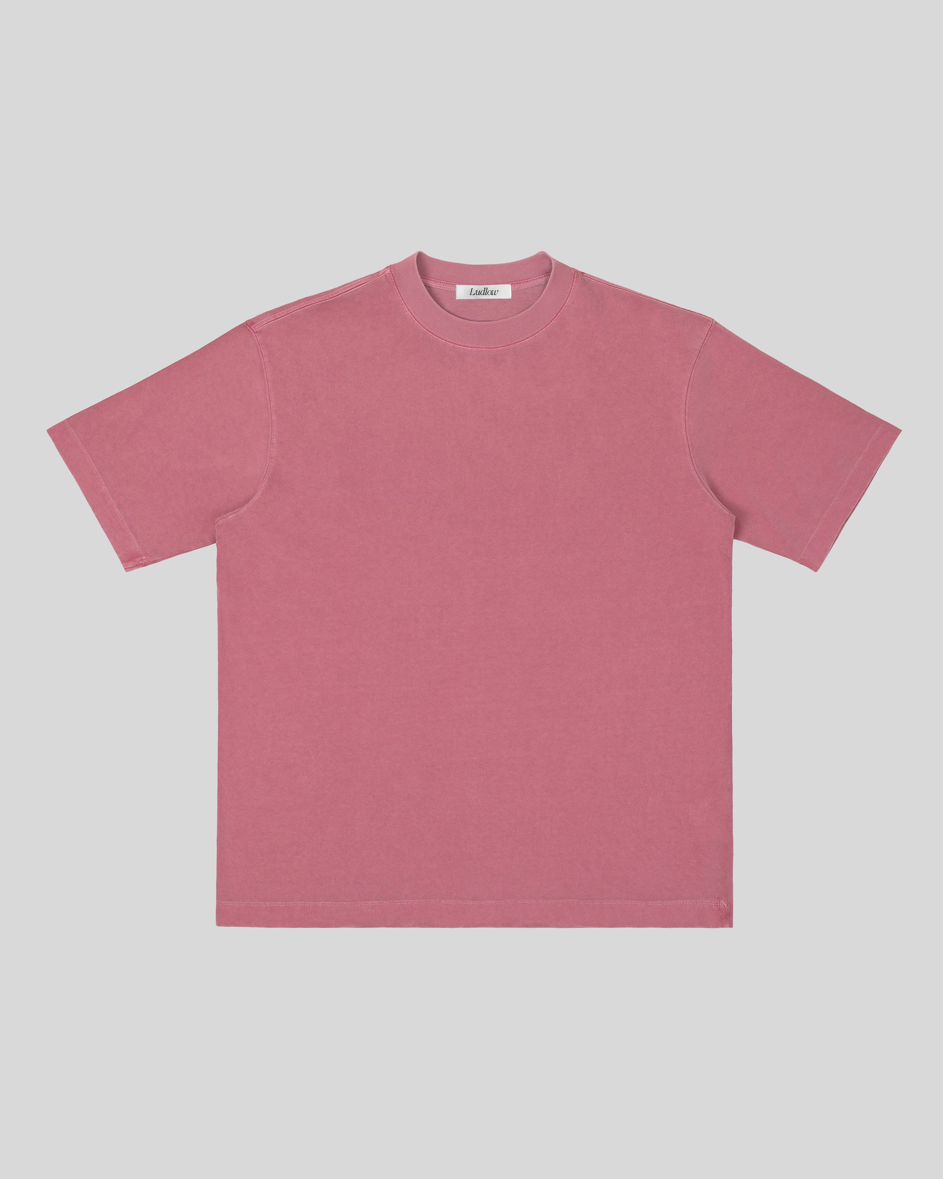 Hudson Mist Vintage Heavyweight Drop Shoulder T-Shirt