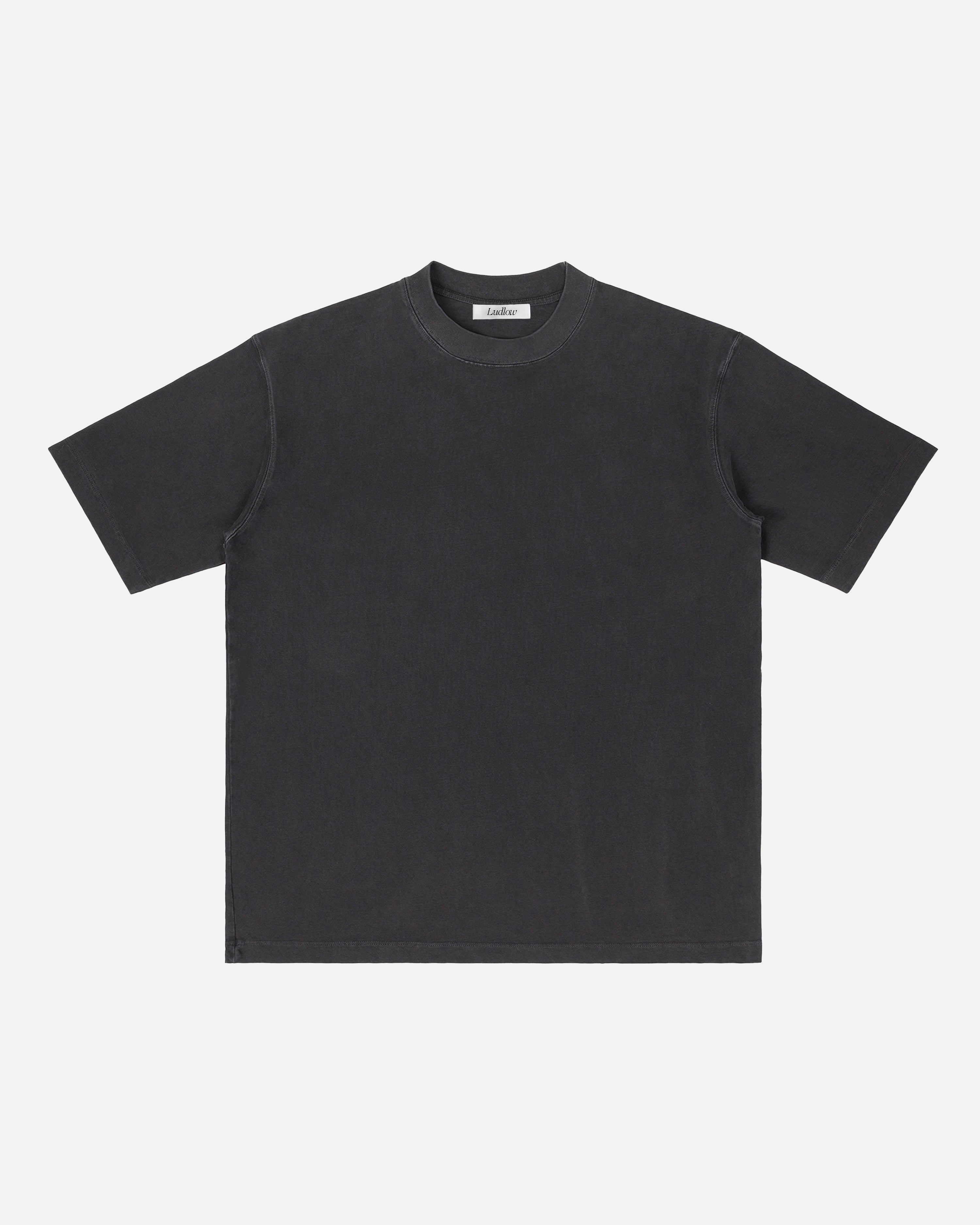 Hudson Mist Vintage Heavyweight Drop Shoulder T-Shirt