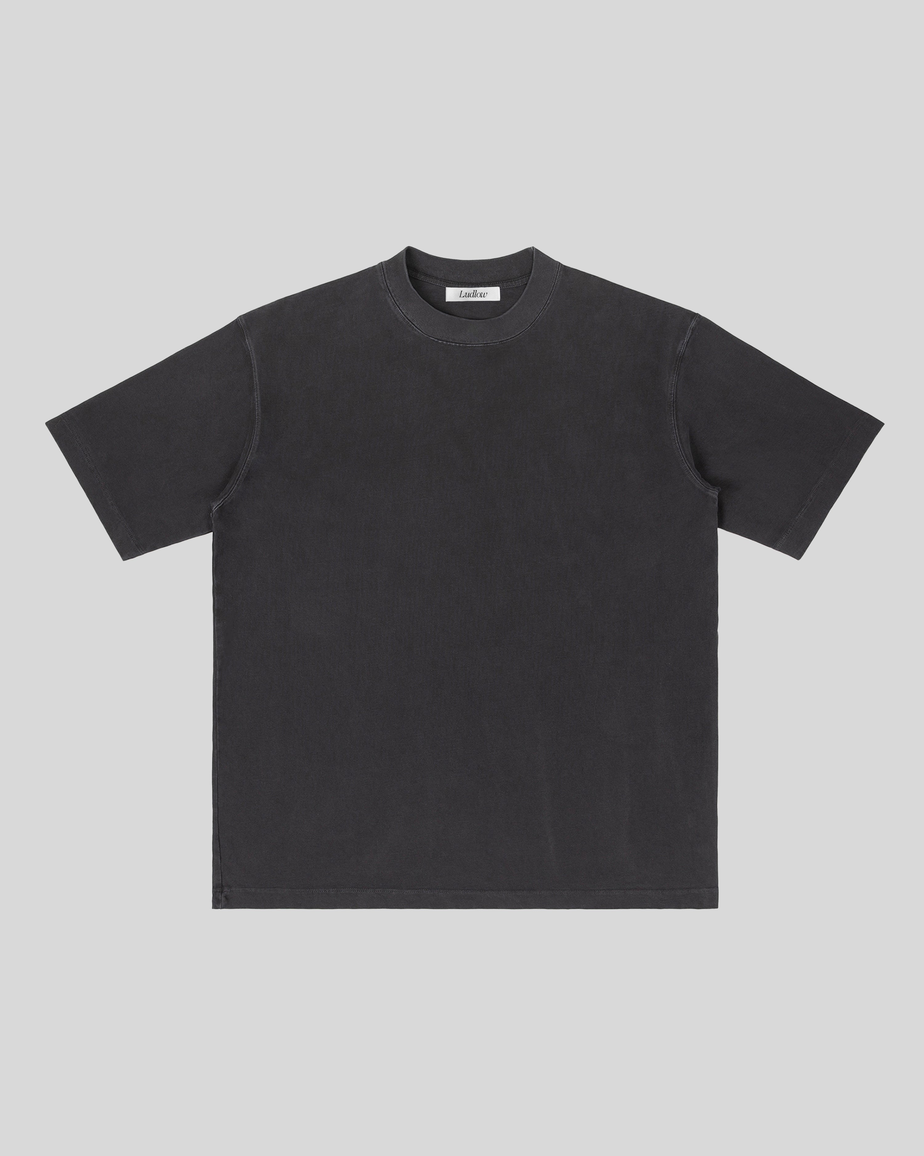 Hudson Mist Vintage Heavyweight Drop Shoulder T-Shirt