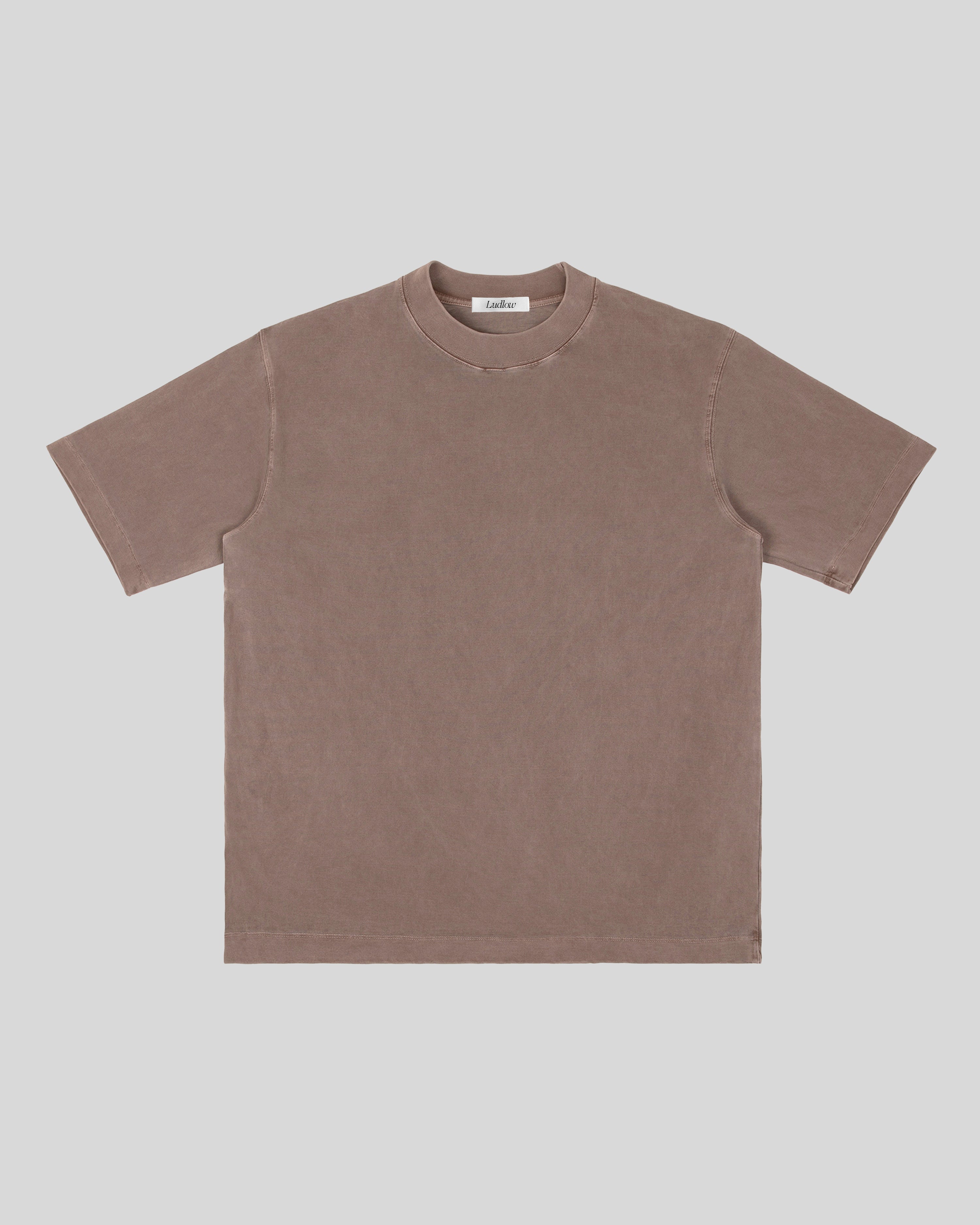 Hudson Mist Vintage Heavyweight Drop Shoulder T-Shirt