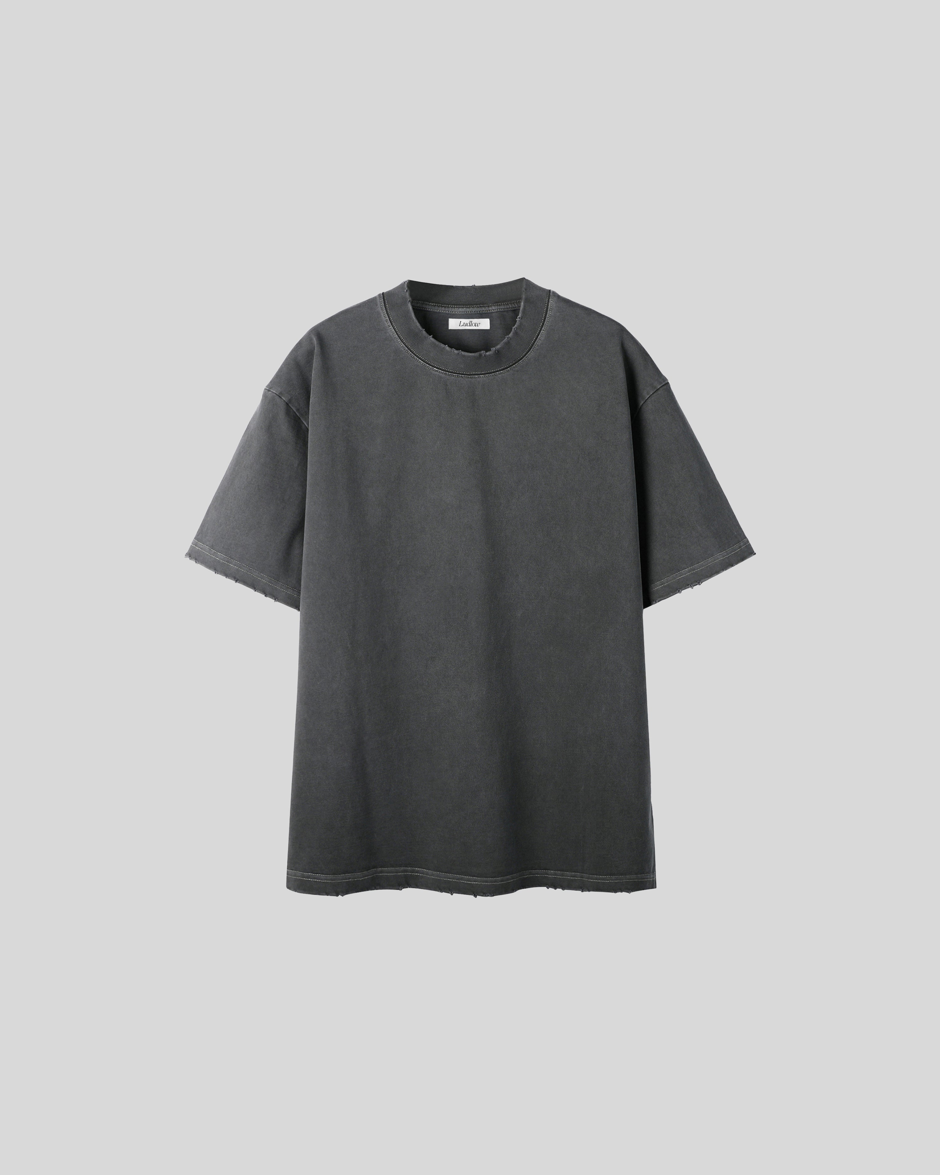 Hudson Heavyweight Vintage Frayed T-Shirt