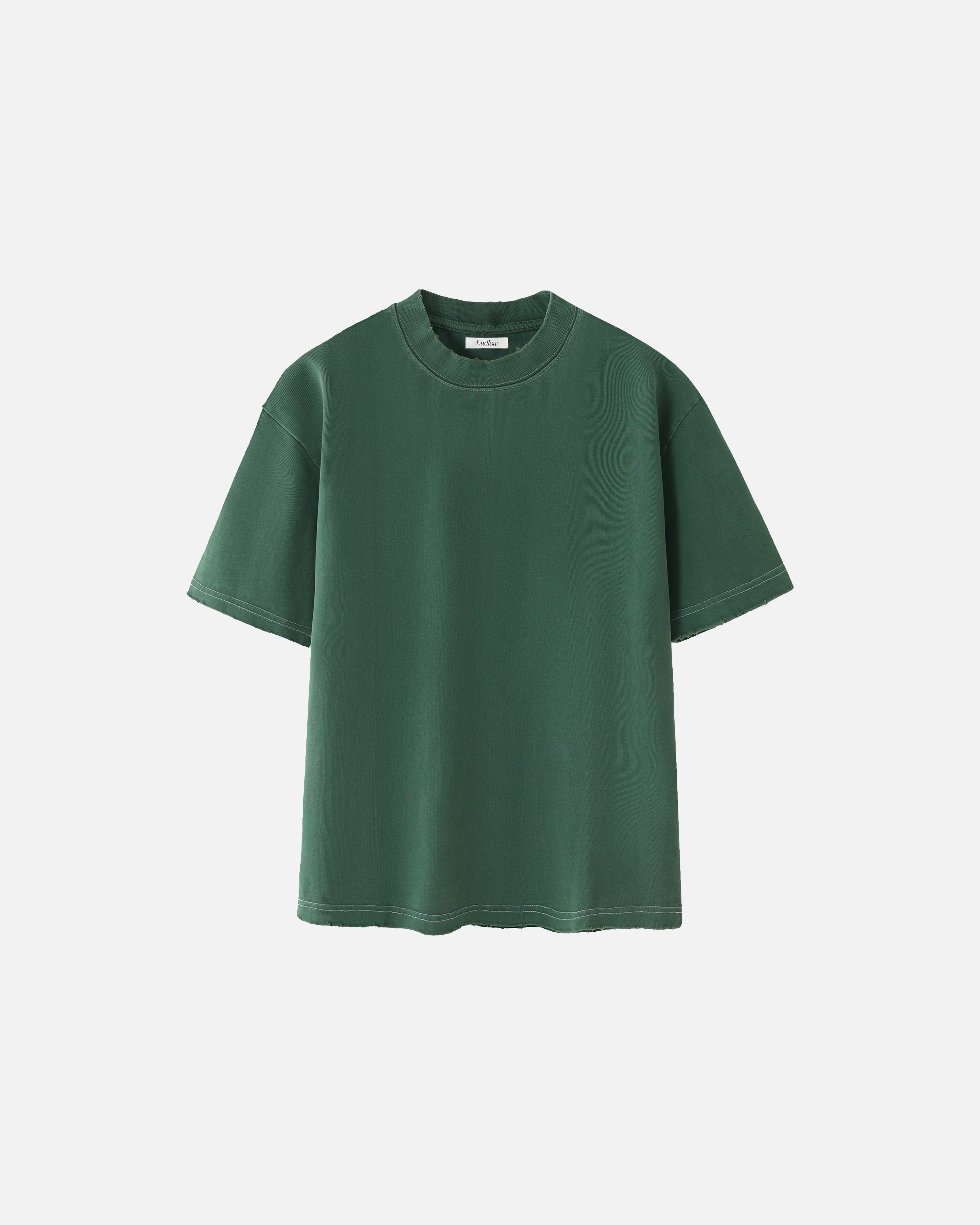 Hudson Heavyweight Vintage Frayed T-Shirt