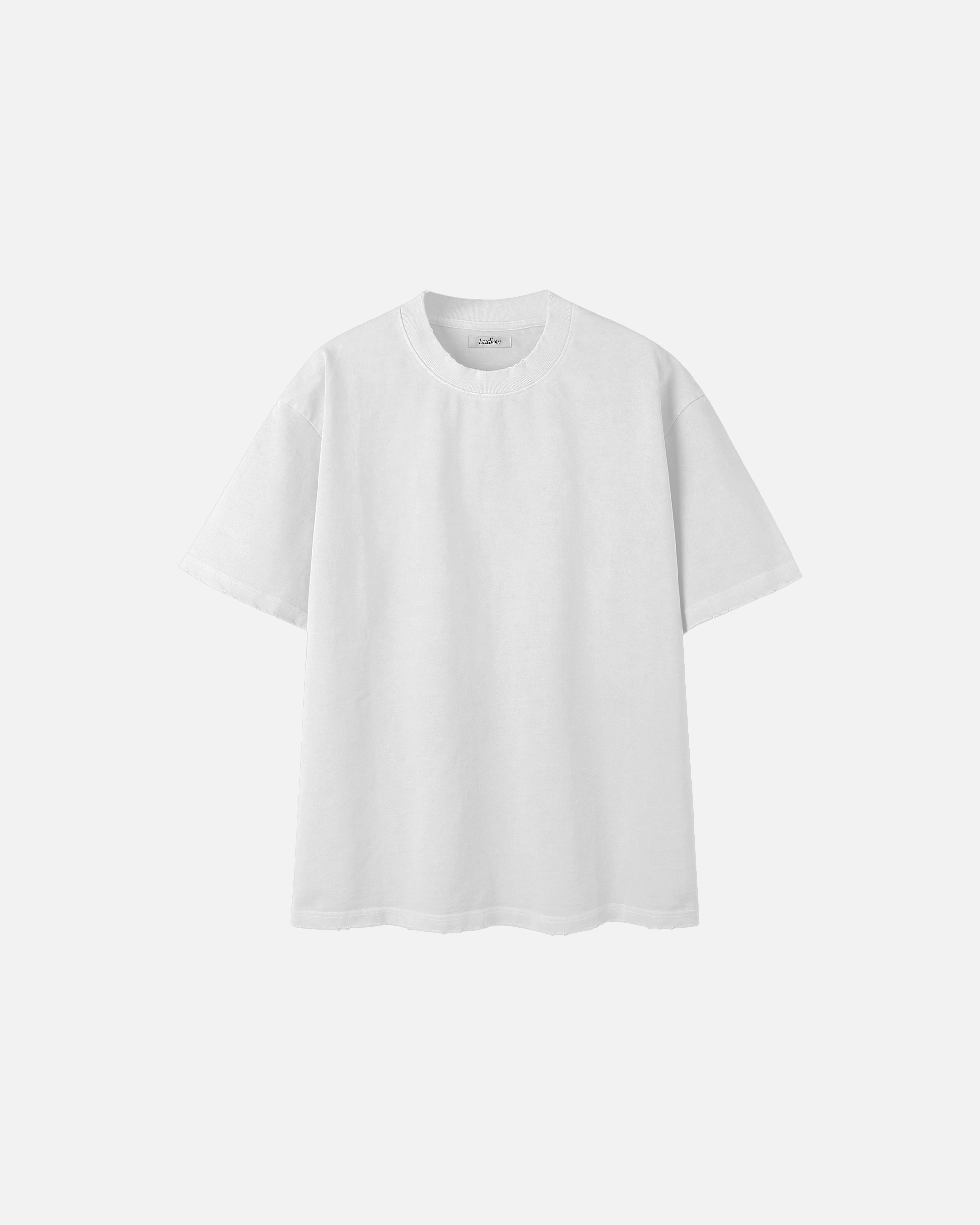 Hudson Heavyweight Vintage Frayed T-Shirt