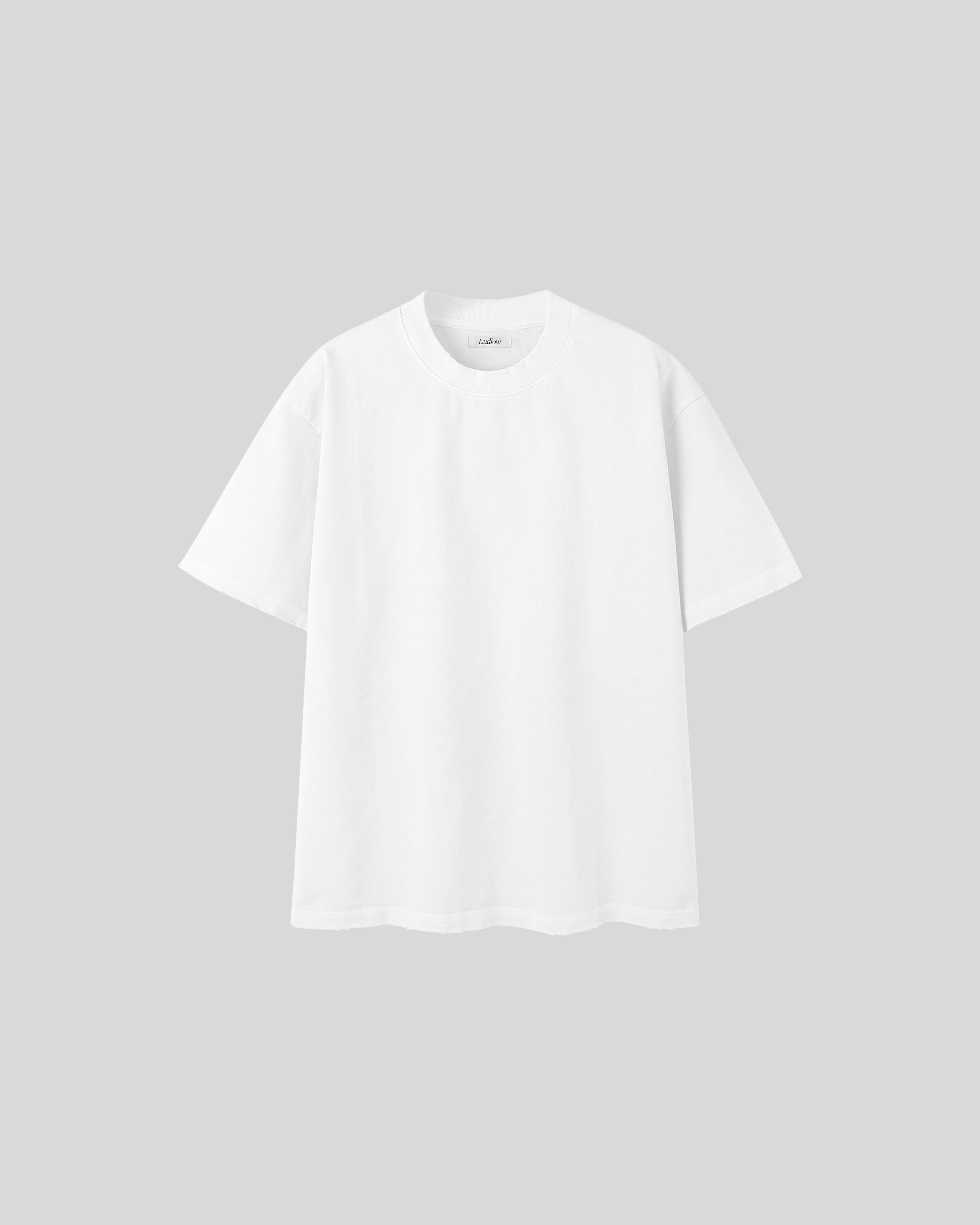 Hudson Heavyweight Vintage Frayed T-Shirt