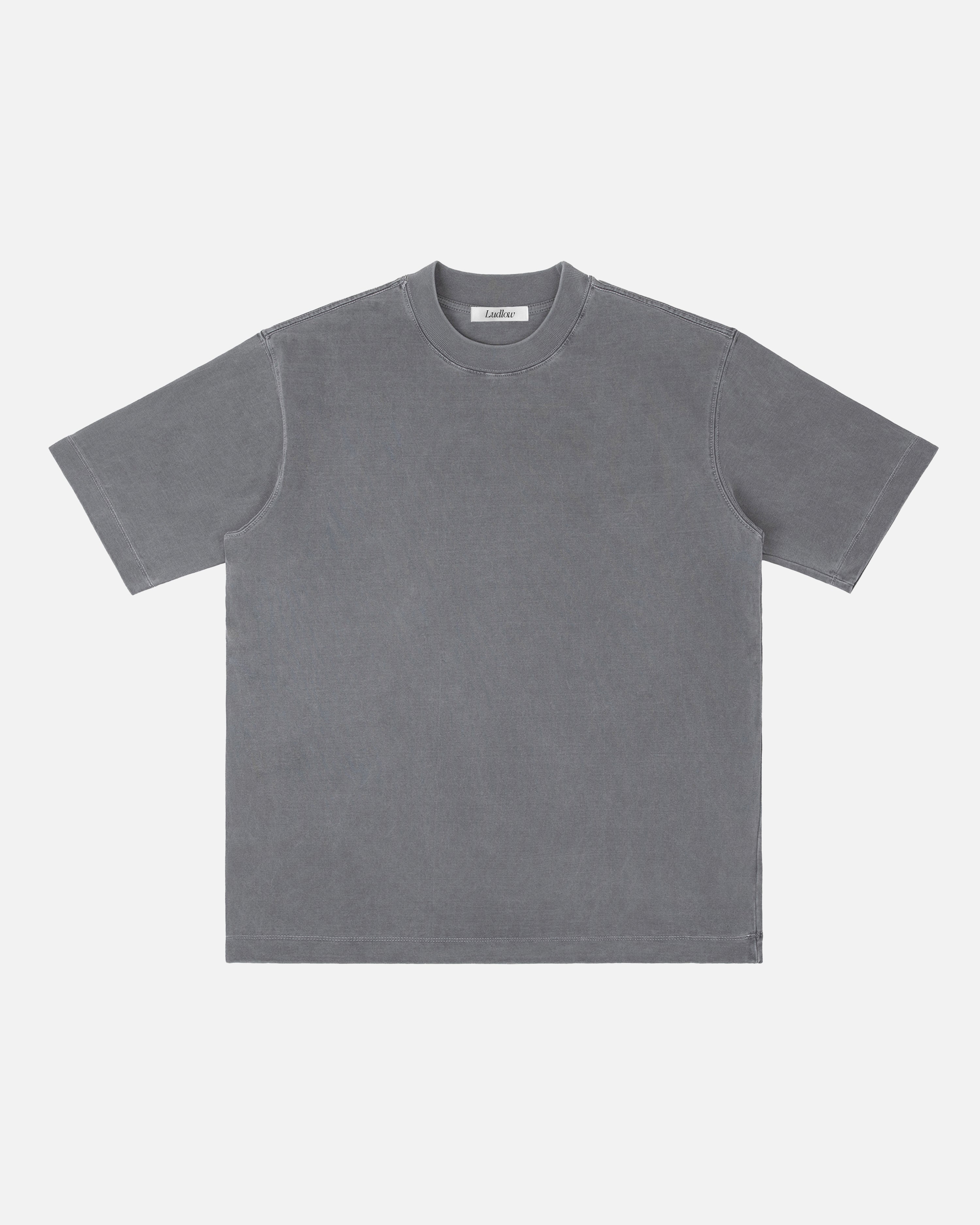 Hudson Mist Vintage Heavyweight Drop Shoulder T-Shirt