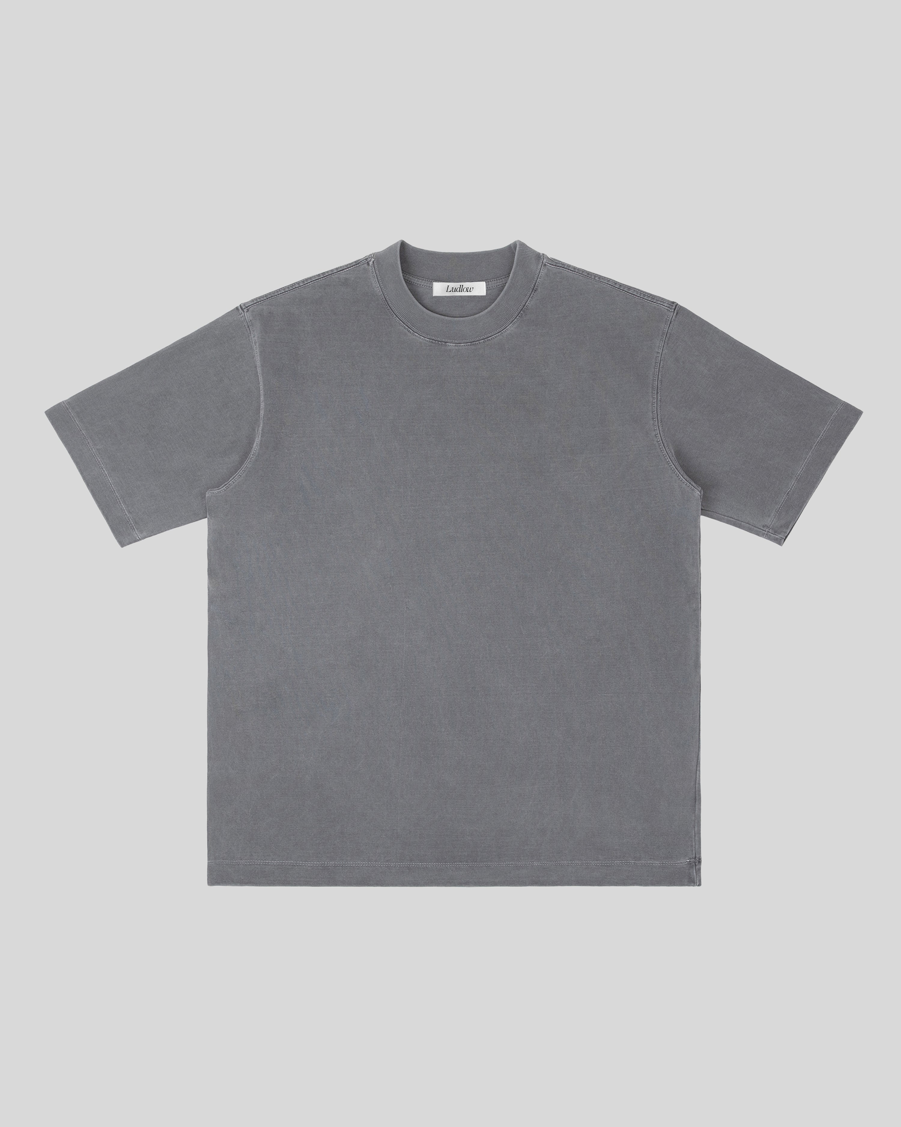 Hudson Mist Vintage Heavyweight Drop Shoulder T-Shirt