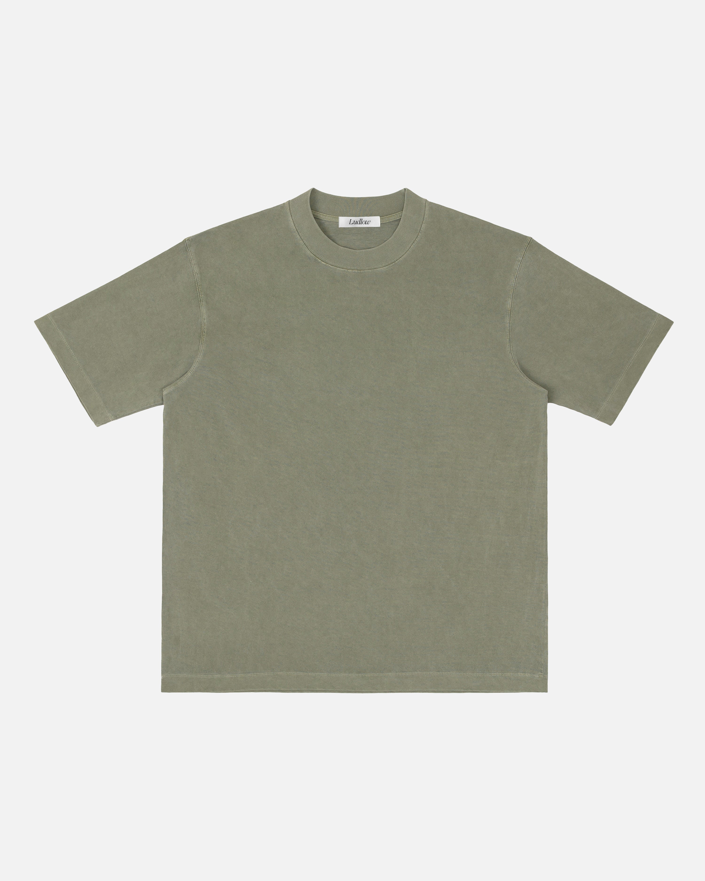 Hudson Mist Vintage Heavyweight Drop Shoulder T-Shirt