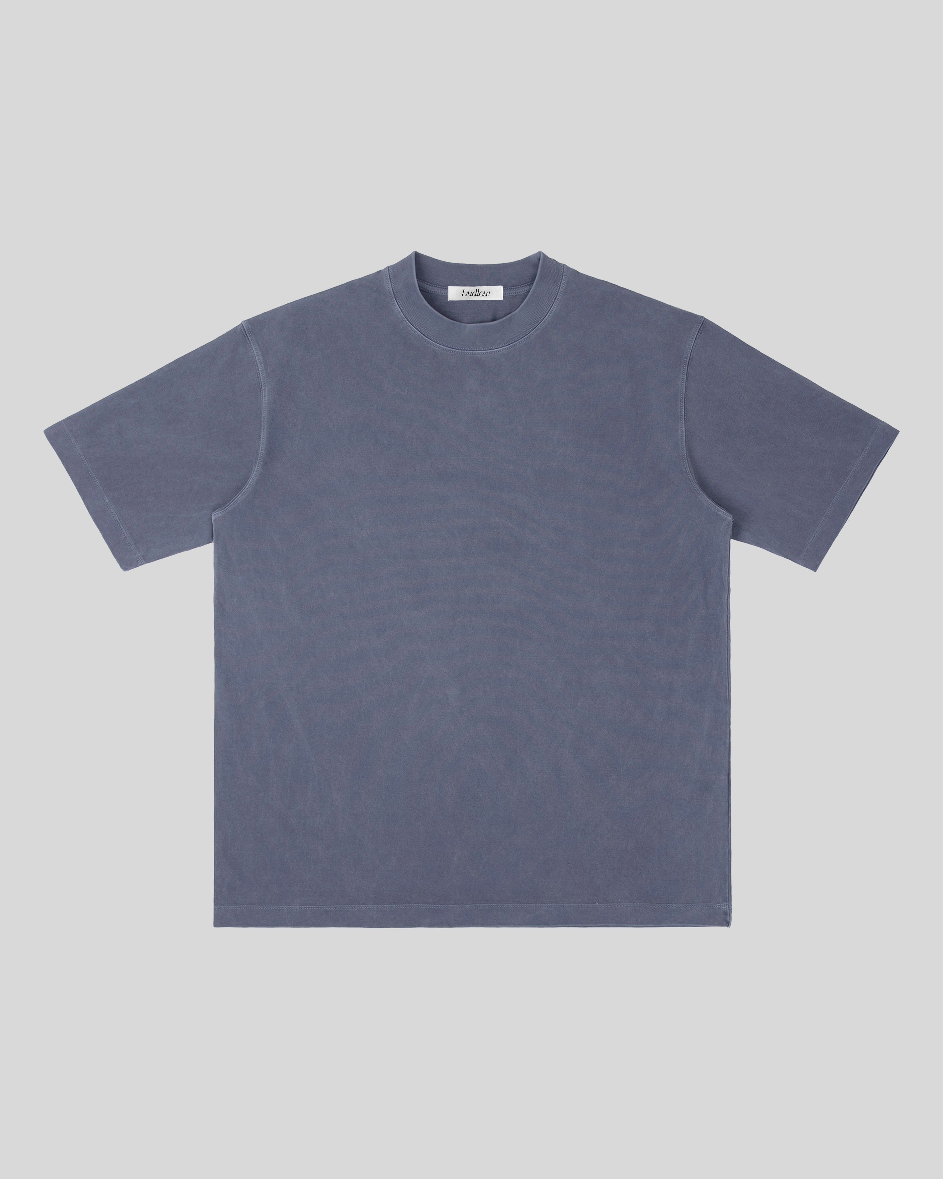 Hudson Mist Vintage Heavyweight Drop Shoulder T-Shirt