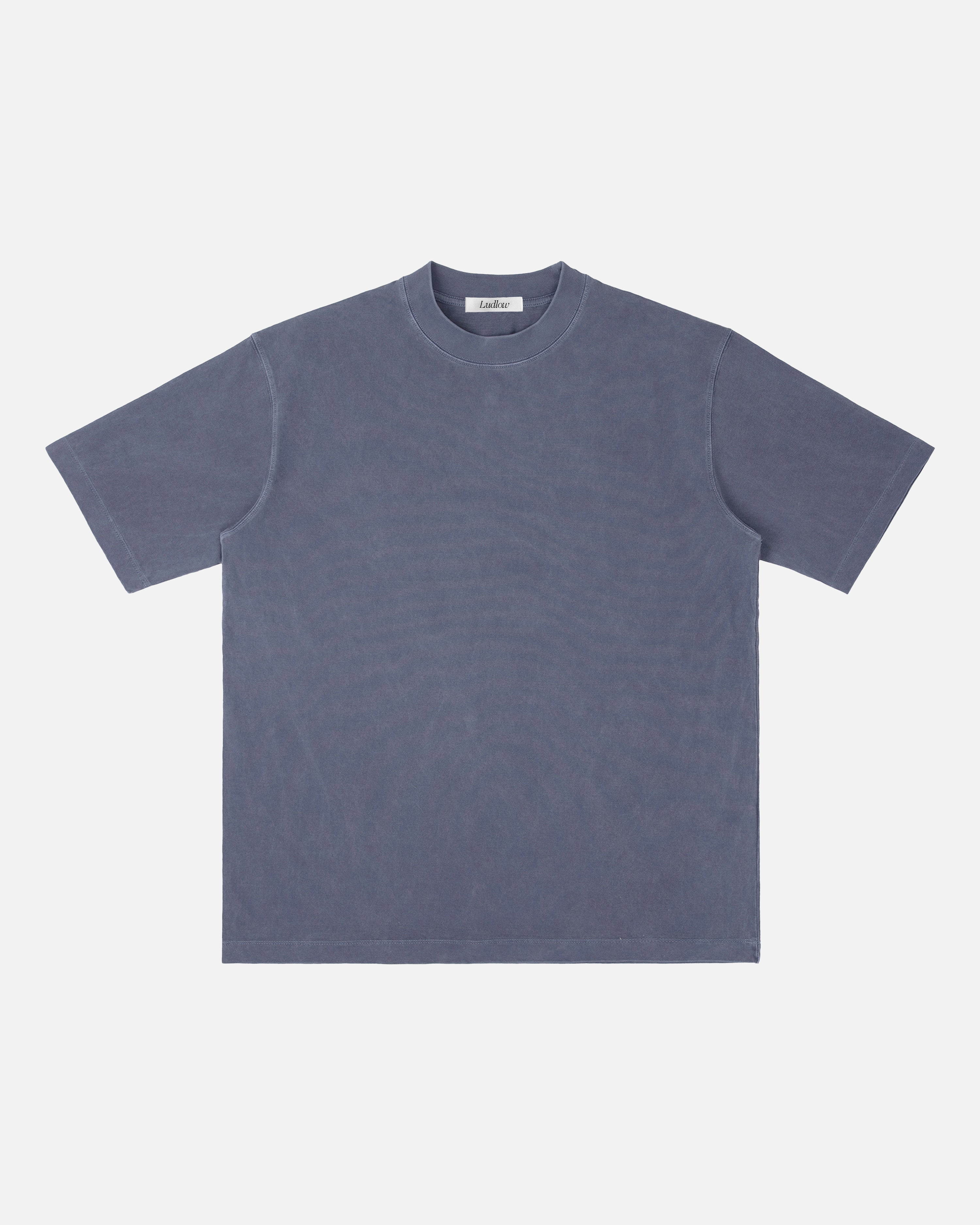 Hudson Mist Vintage Heavyweight Drop Shoulder T-Shirt