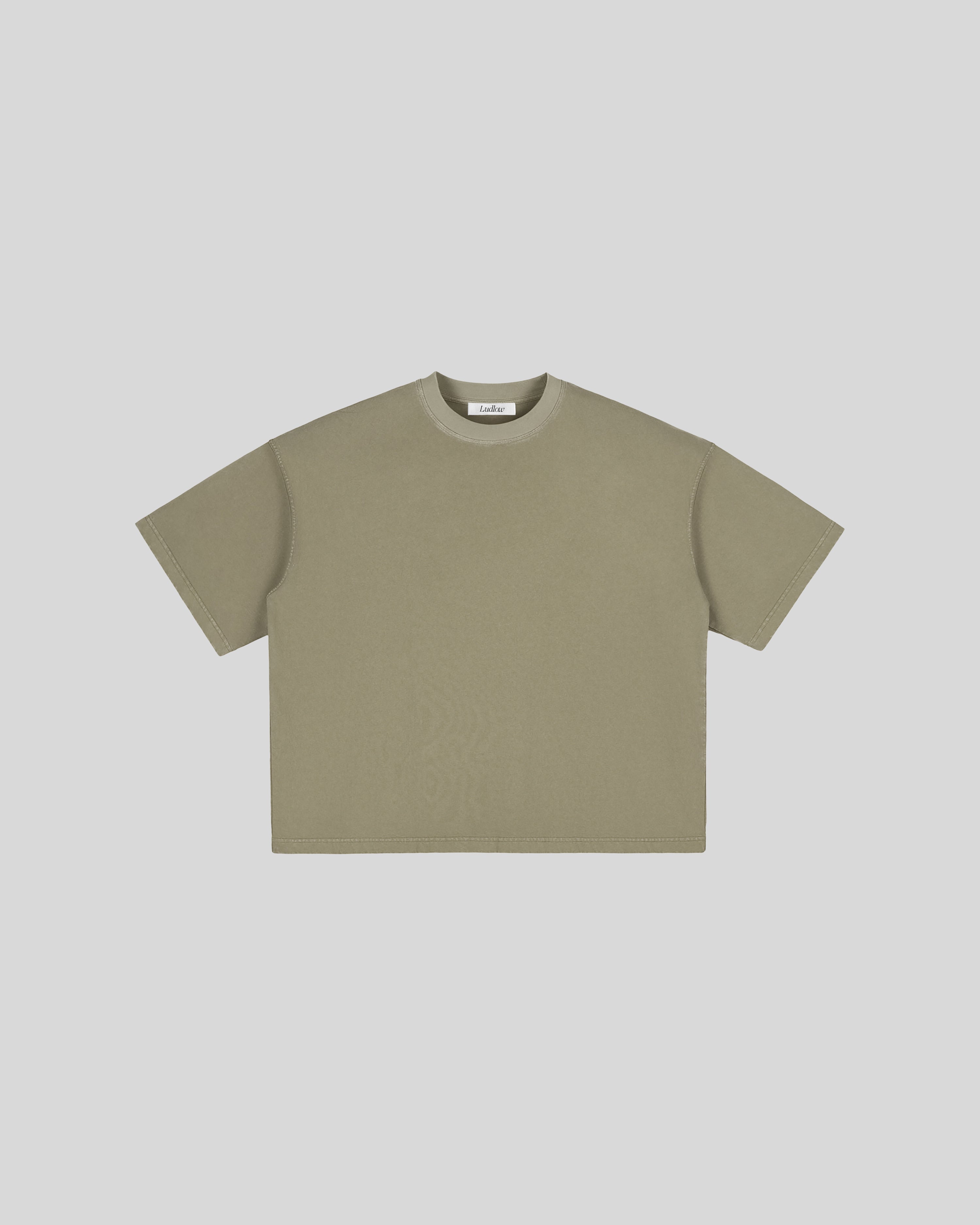 Hudson Mist Vintage Washed Boxy T-Shirt