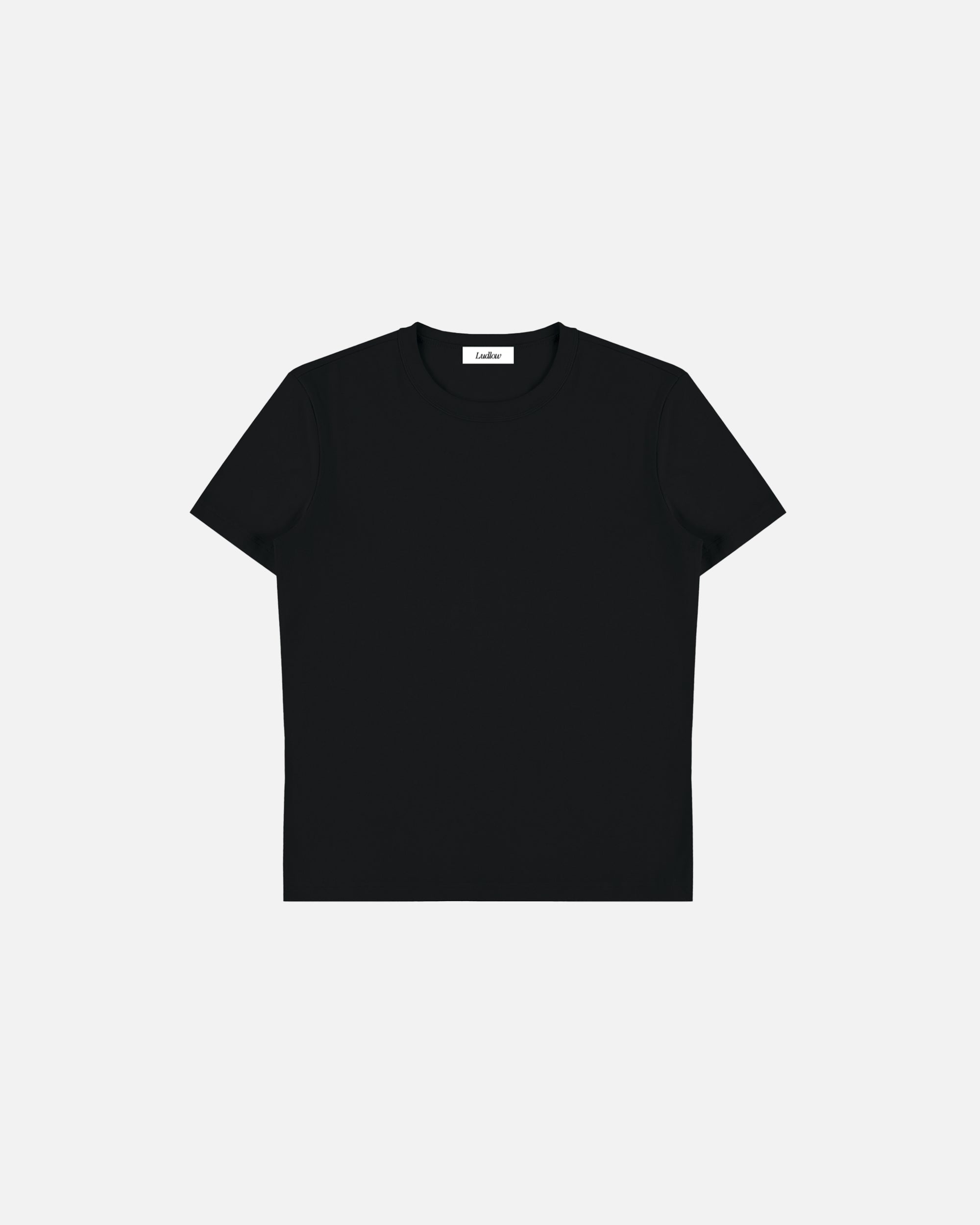 Kenmare Ribbed-Collar T-Shirt