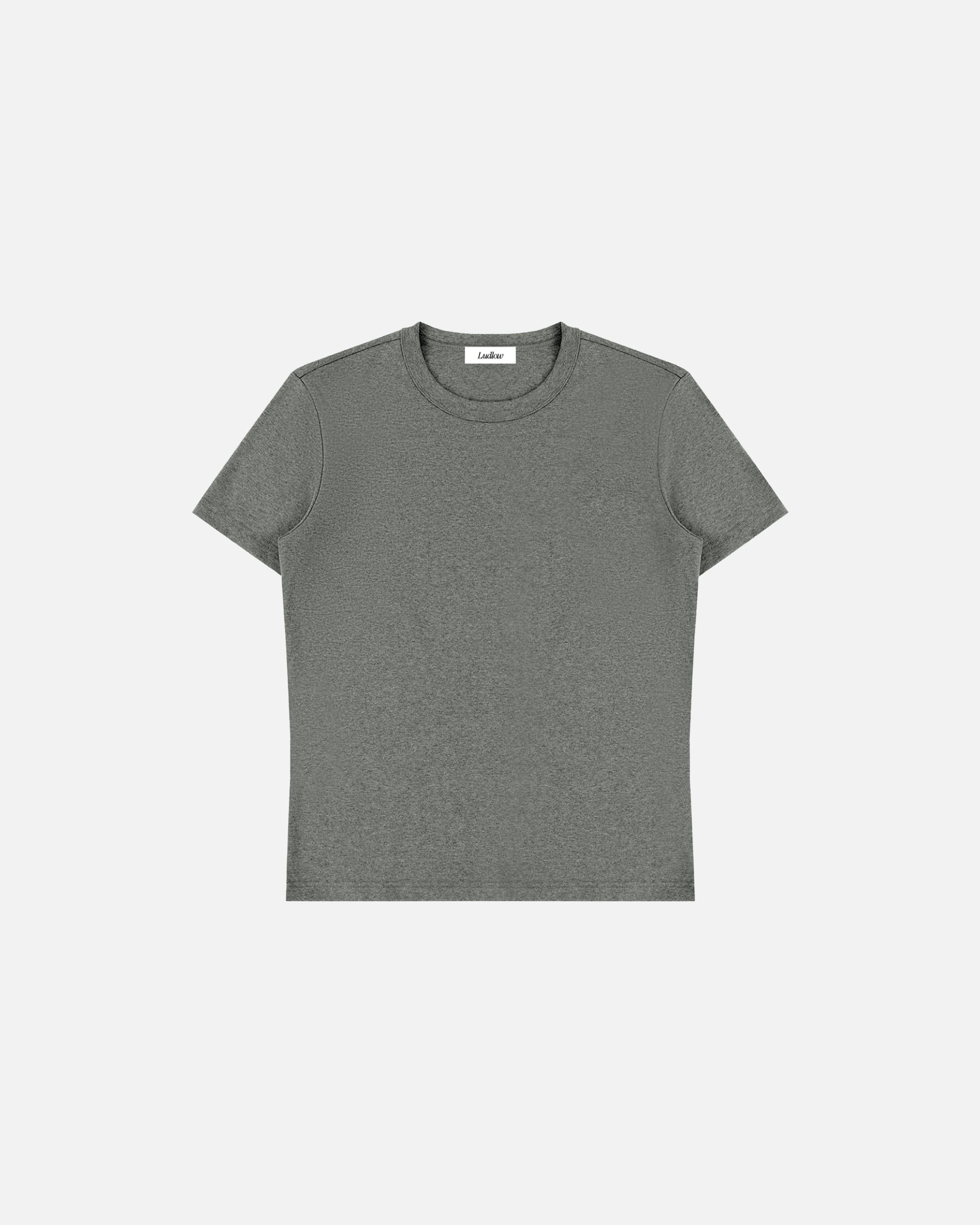 Kenmare Ribbed-Collar T-Shirt