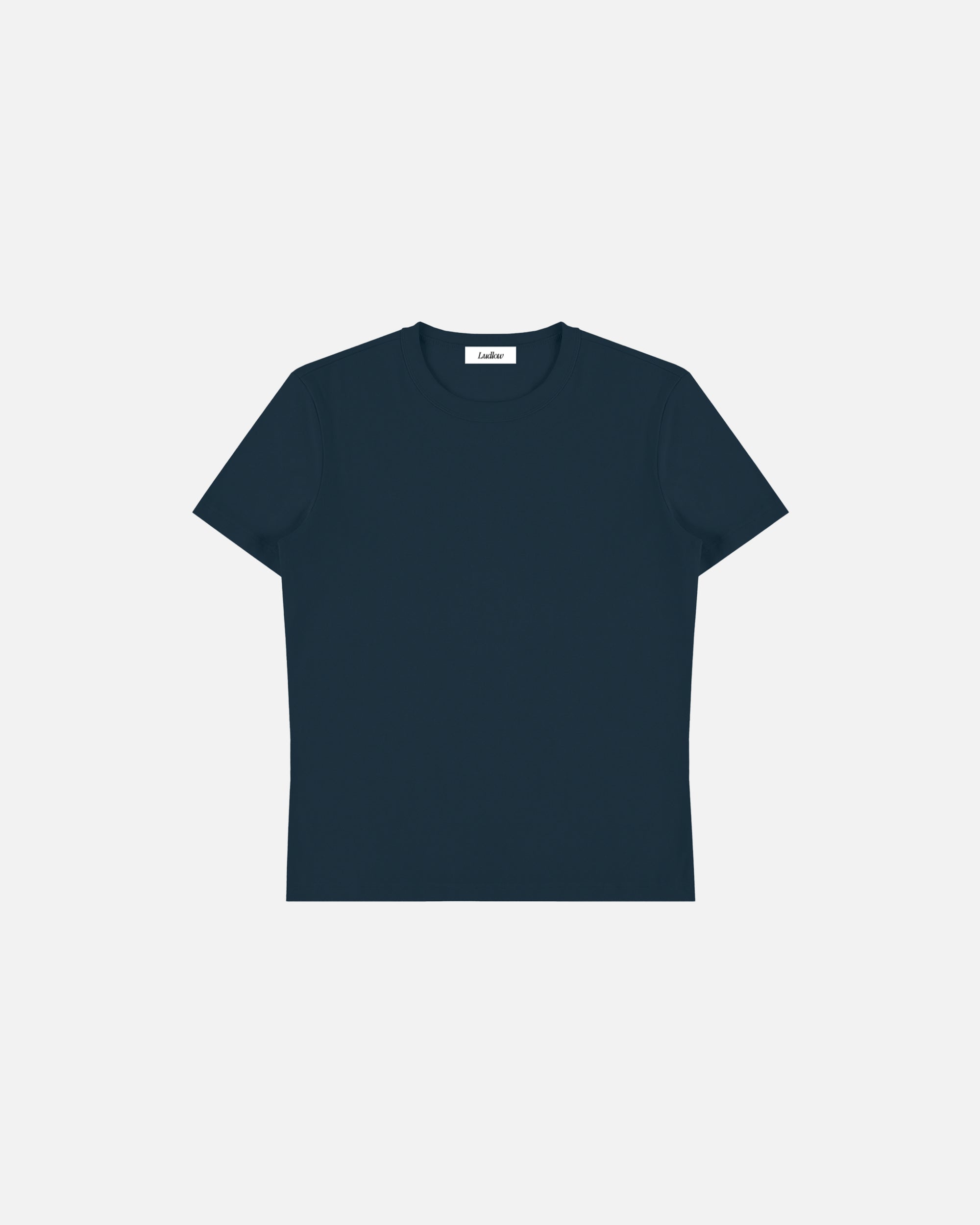 Kenmare Ribbed-Collar T-Shirt