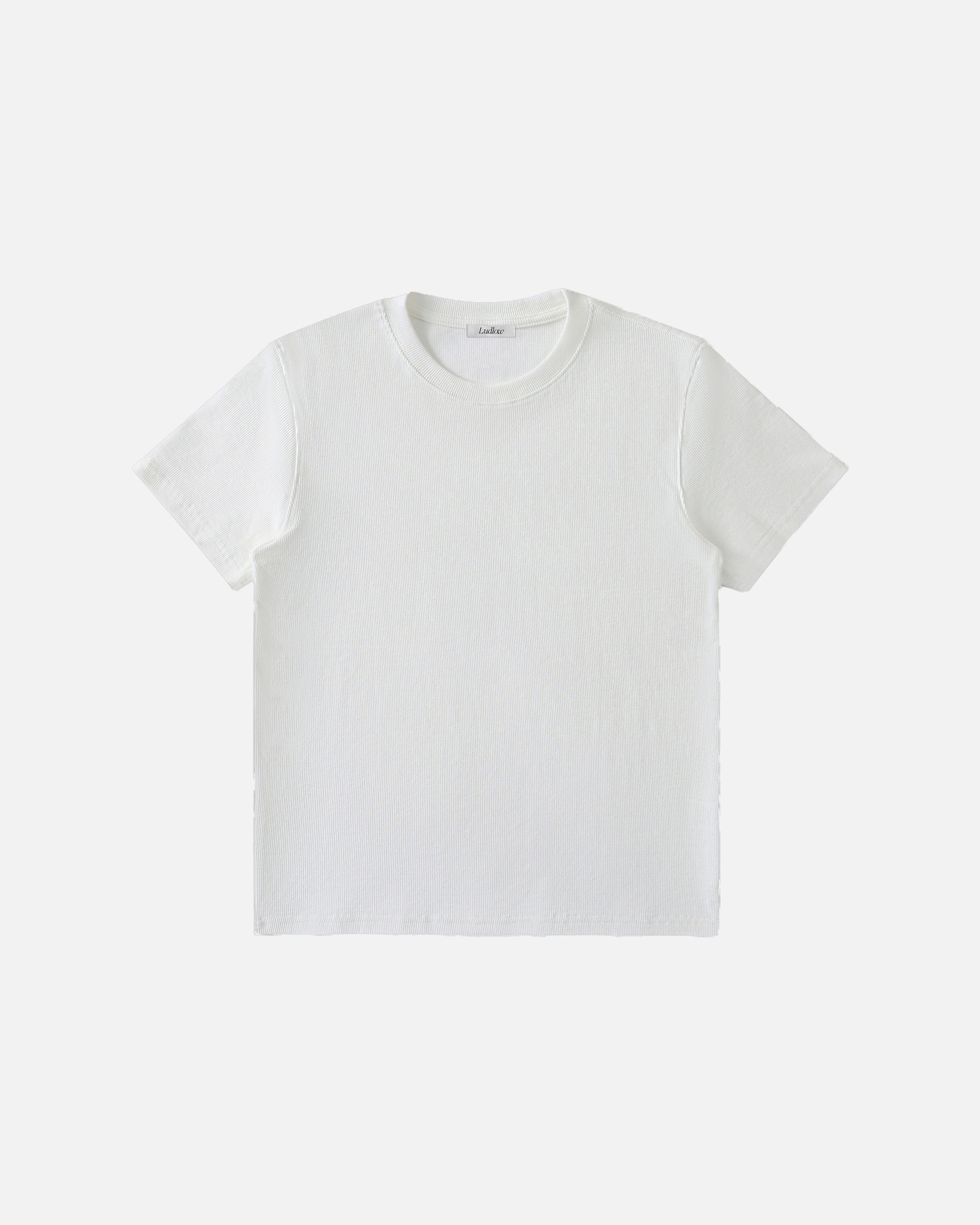 Core Men's Tight Ribbed Crop T-Shirt