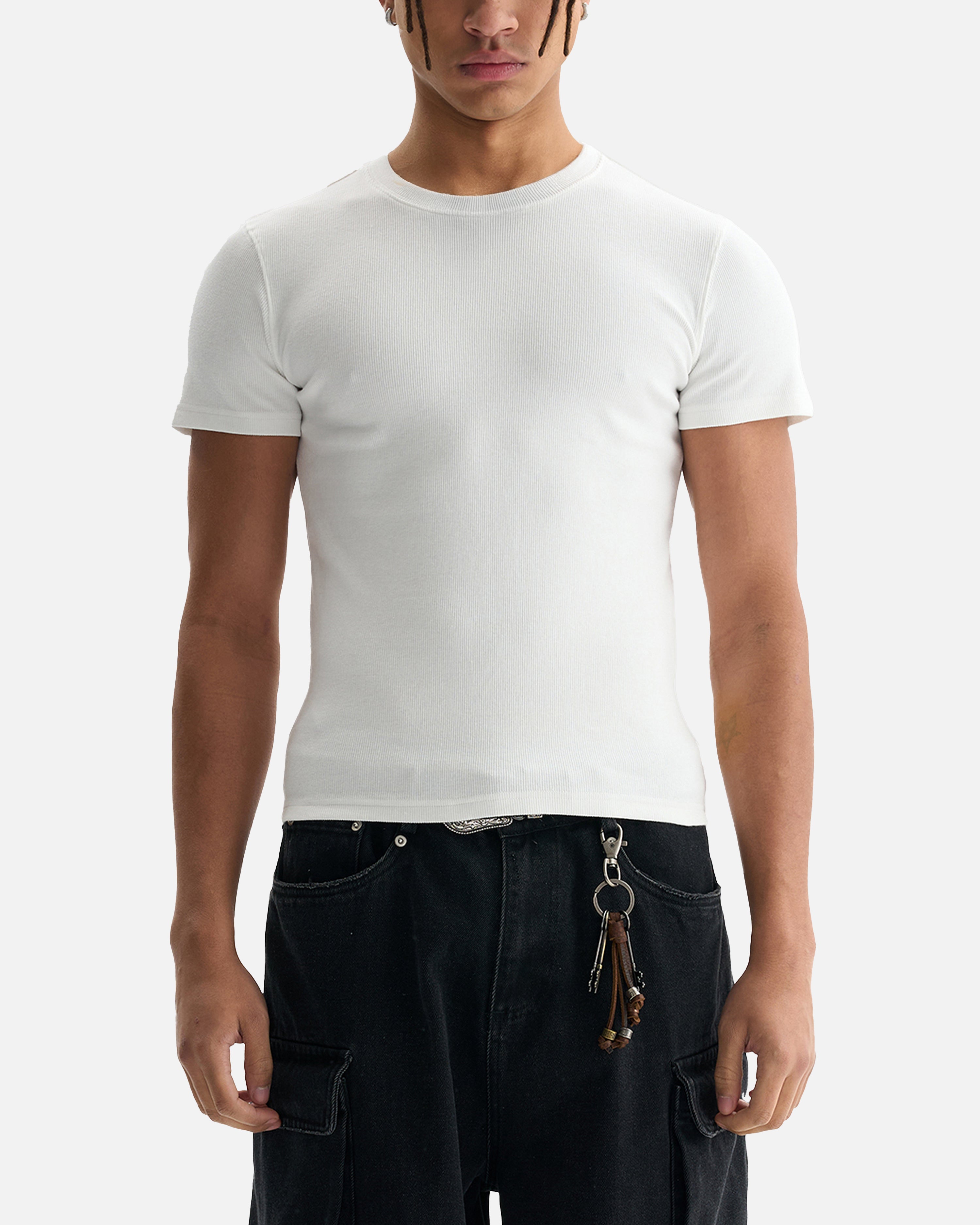 Core Men's Tight Ribbed Crop T-Shirt